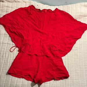 Naked Zebra Scarlet Romper